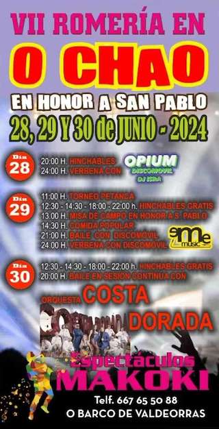 Festa Romería de O Chao en O Barco de Valdeorras