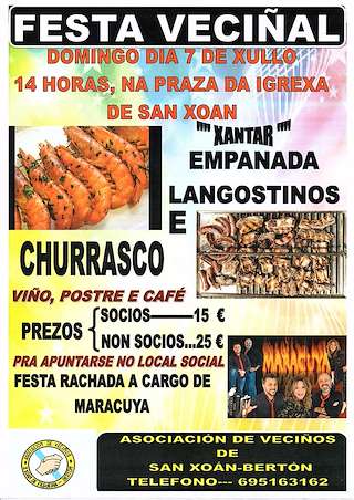 Noite Meiga de San Xoán-Bertón (2026) en Ferrol