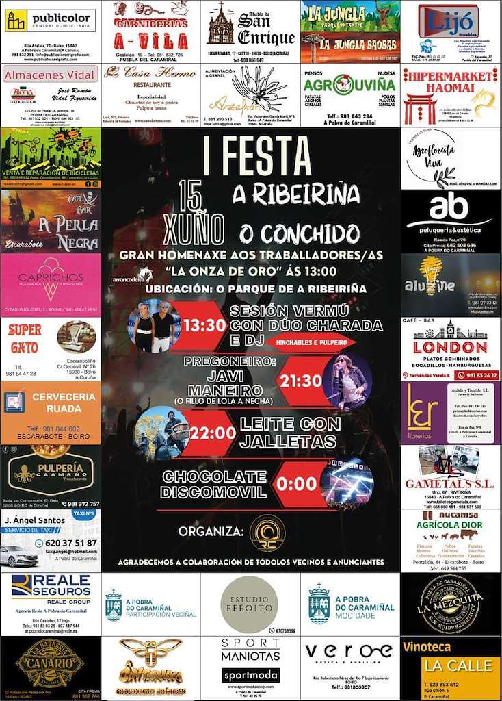 I Festa A Ribeiriña de O Conchido  en A Pobra do Caramiñal