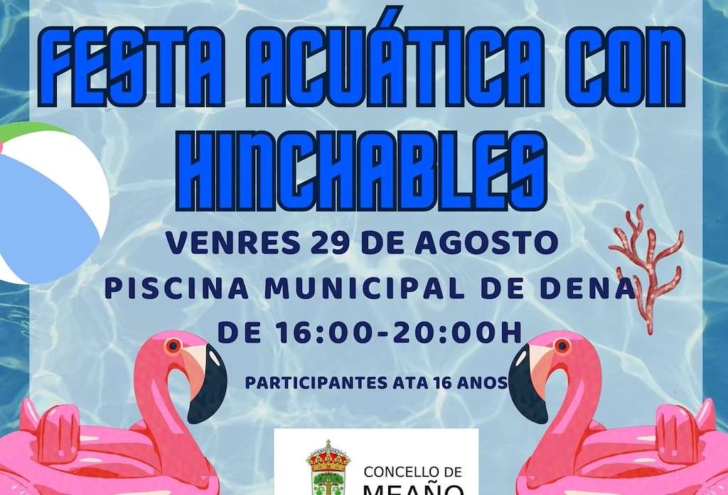 Festa Acuática con Hinchables  (2025) en Meaño