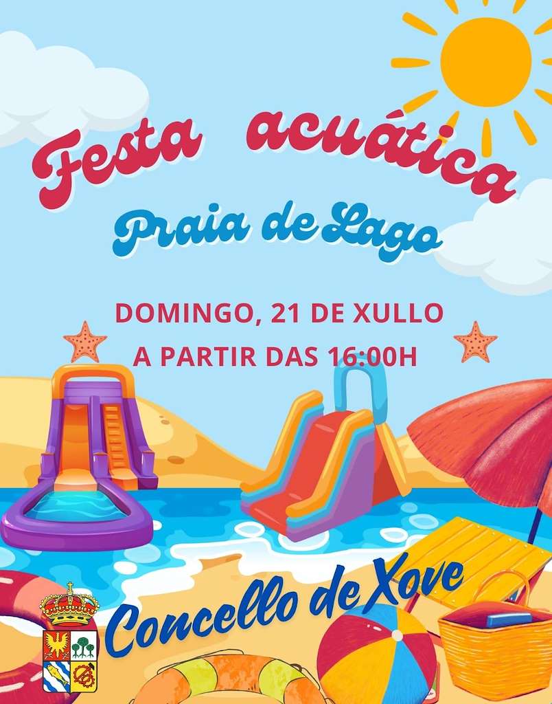 Festa Acuática de Lago en Xove