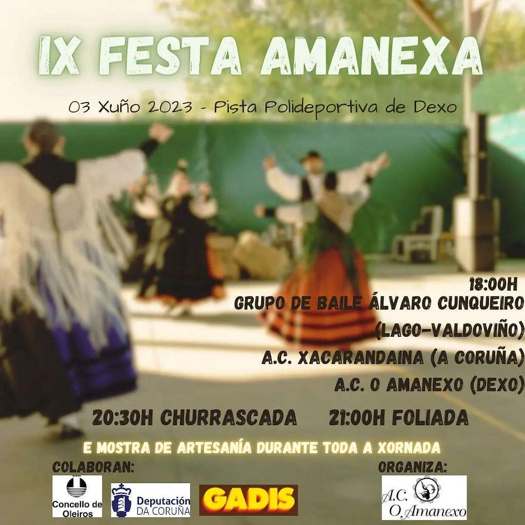VIII Festa Amanexa (2022) en Oleiros
