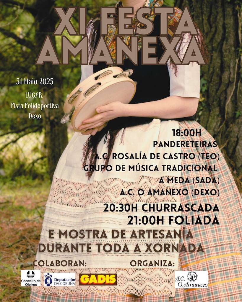 XI Festa Amanexa (2025) en Oleiros
