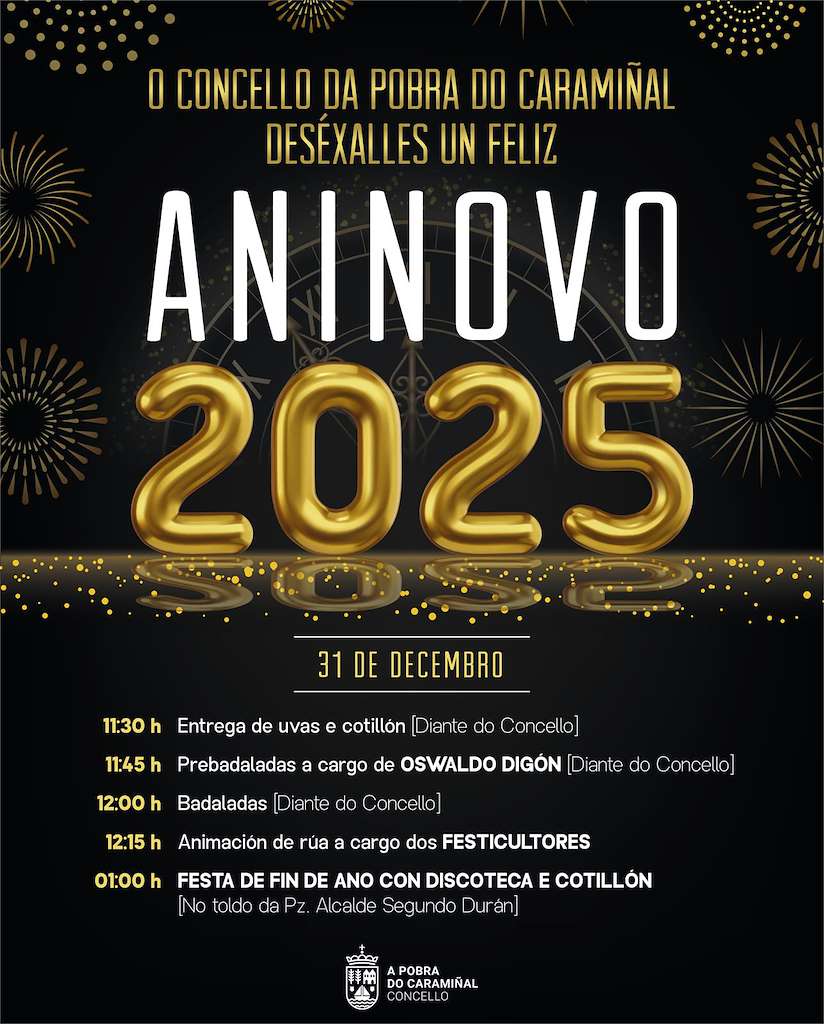 Festa Aninovo (2025) en A Pobra do Caramiñal
