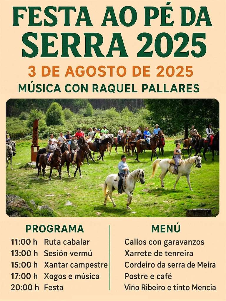 Festa ao Pé da Serra en Meira