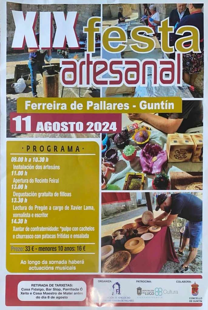 XVIII Festa Artesanal en Guntín