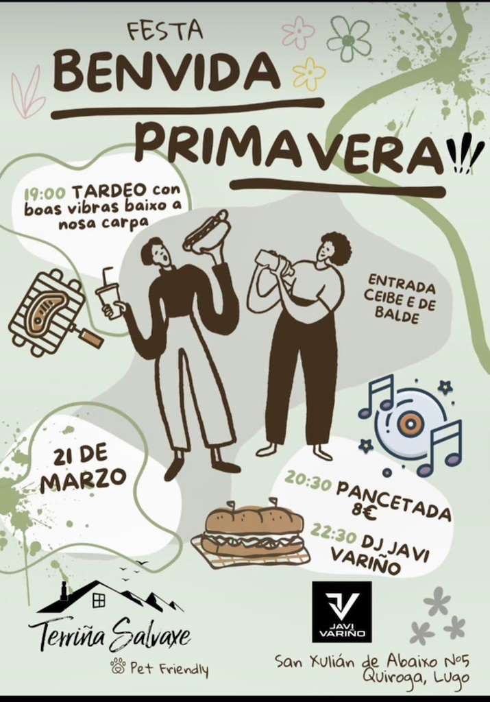 Festa Benvida Primavera (2026) en Quiroga