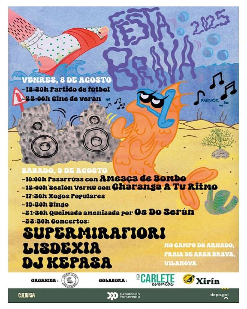 Festa Brava (2025) en Cangas