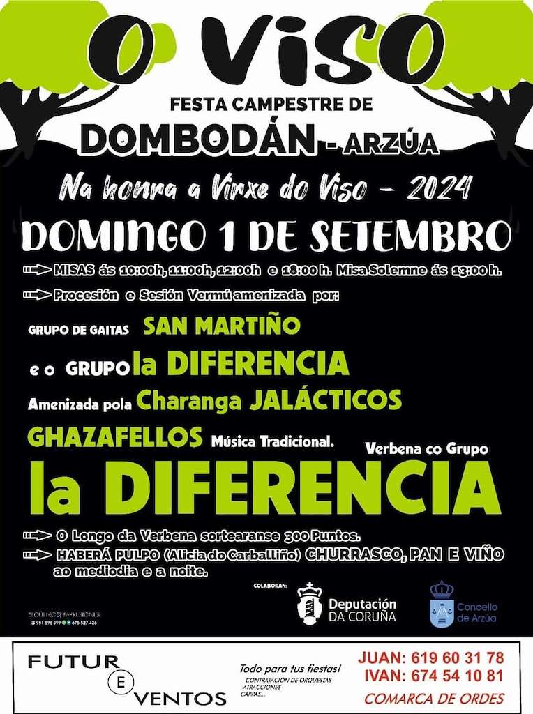 Festa Campestre de Dombodán en Arzúa