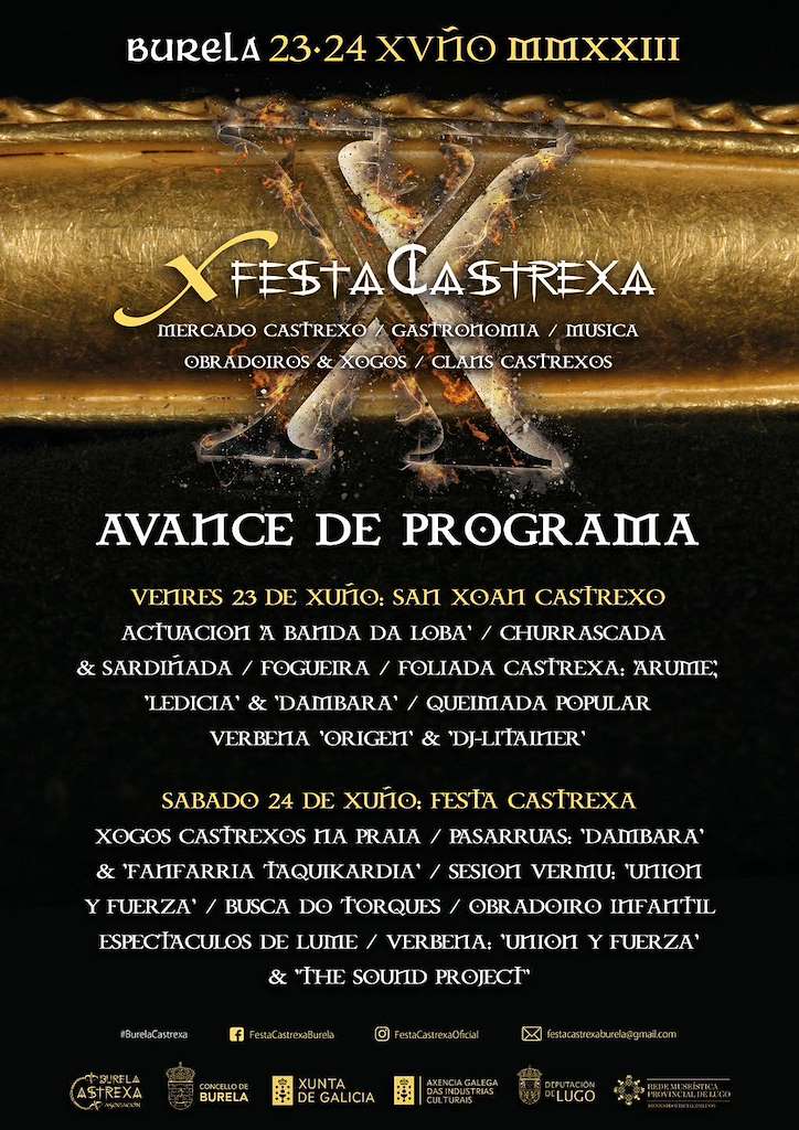 X Festa Castrexa (2023) en Burela