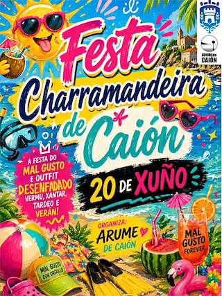 Fechas, información, programa, cartel, imágenes, mapa y ubicación de Festa Charramandeira de Caión (2026)  en  A Laracha