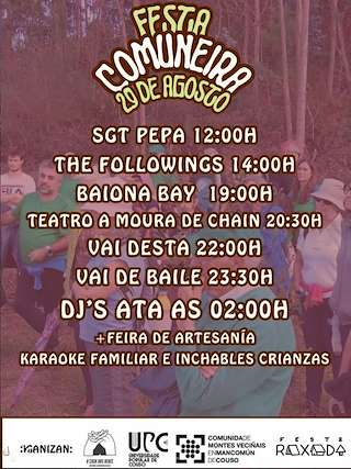 Fechas, información, programa, cartel, imágenes, mapa y ubicación de Festa Comuneira (2026)  en  Gondomar
