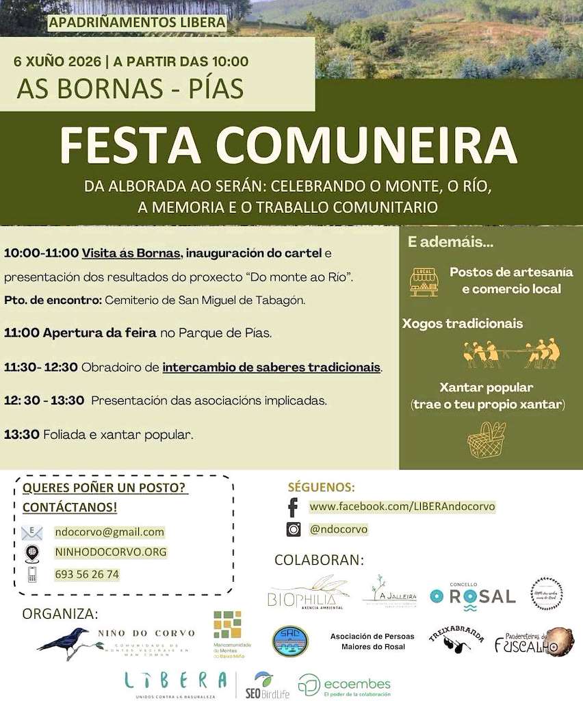 Festa Comuneira (2026) en O Rosal