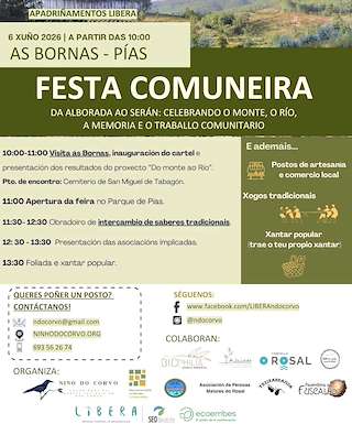 Fechas, información, programa, cartel, imágenes, mapa y ubicación de Festa Comuneira (2026)  en  O Rosal