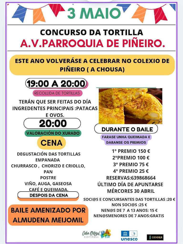 Festa - Concurso da Tortilla en Cedeira