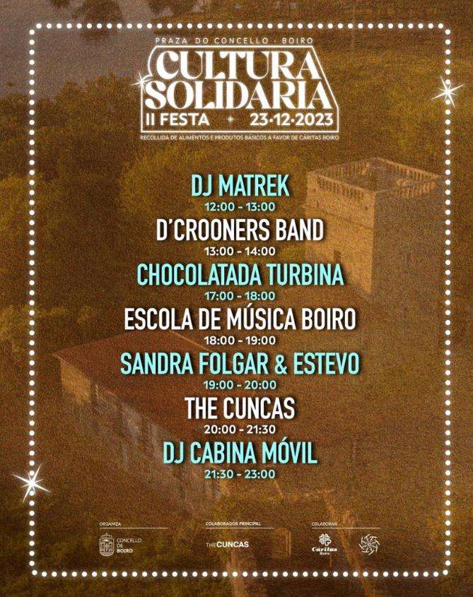 II Festa Cultura Solidaria en Boiro