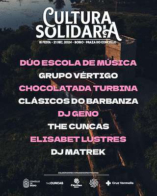 Fechas, información, programa, cartel, imágenes, mapa y ubicación de III Festa Cultura Solidaria  en  Boiro