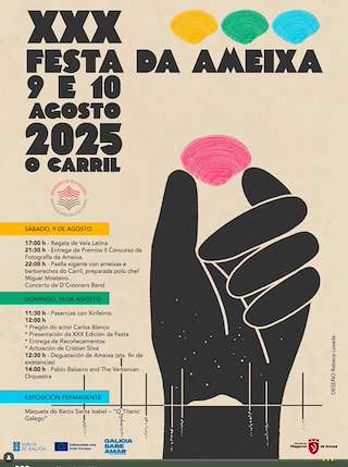Fechas, información, programa, cartel, imágenes, mapa y ubicación de XXX Festa da Ameixa de Carril  en  Vilagarcía de Arousa