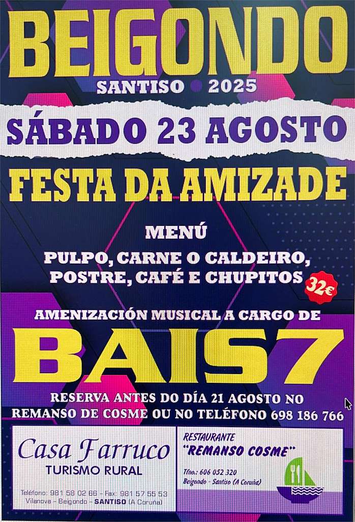 Festa da Amizade de Beigondo en Santiso