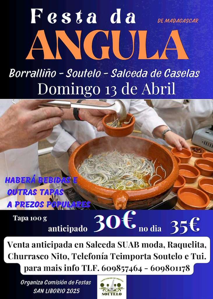 Festa da Angula de Soutelo (2025) en Salceda de Caselas