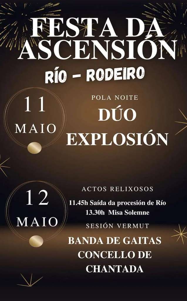 Festa da Ascención de Río en Rodeiro