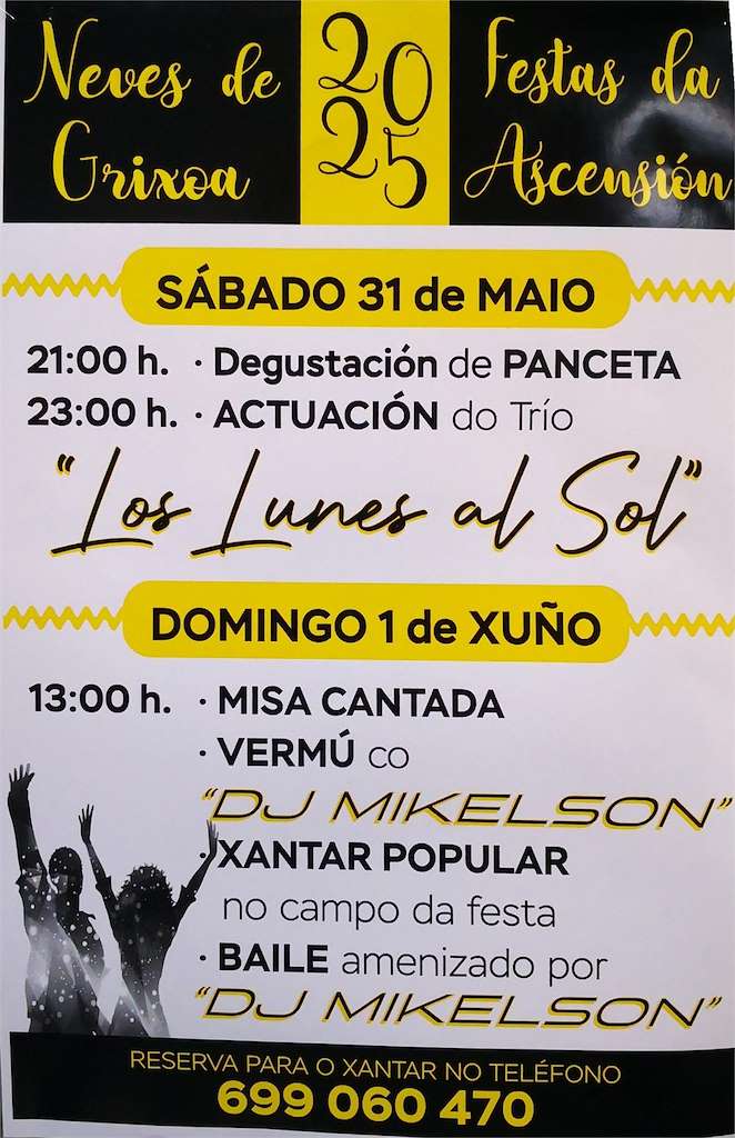 Festa da Ascensión de Grixoa (2025) en San Amaro