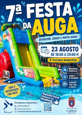 Fechas, información, programa, cartel, imágenes, mapa y ubicación de VII Festa da Auga (2026)  en  Carral