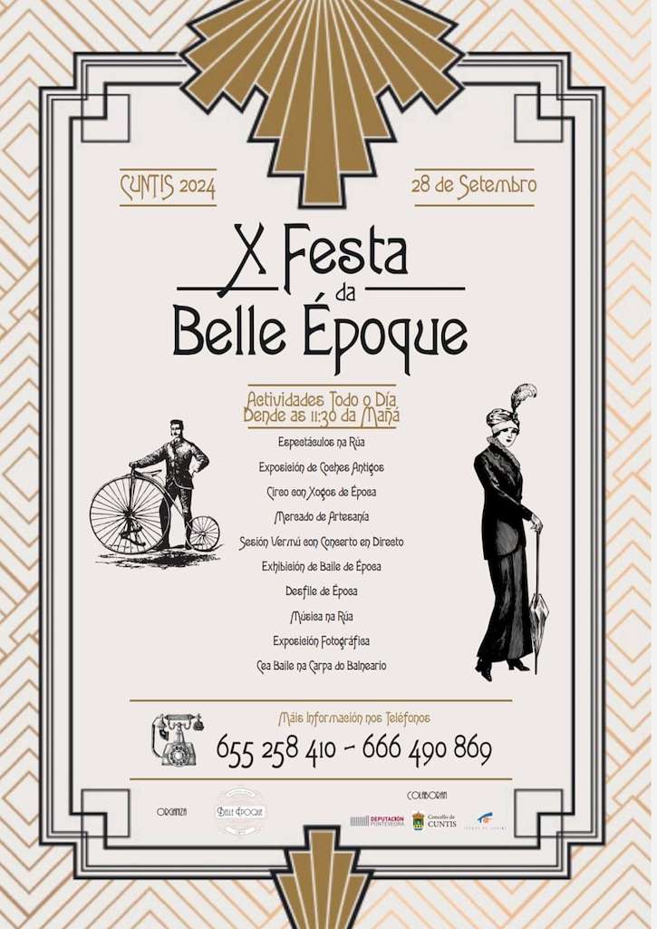 VIII Festa da Belle Époque en Cuntis