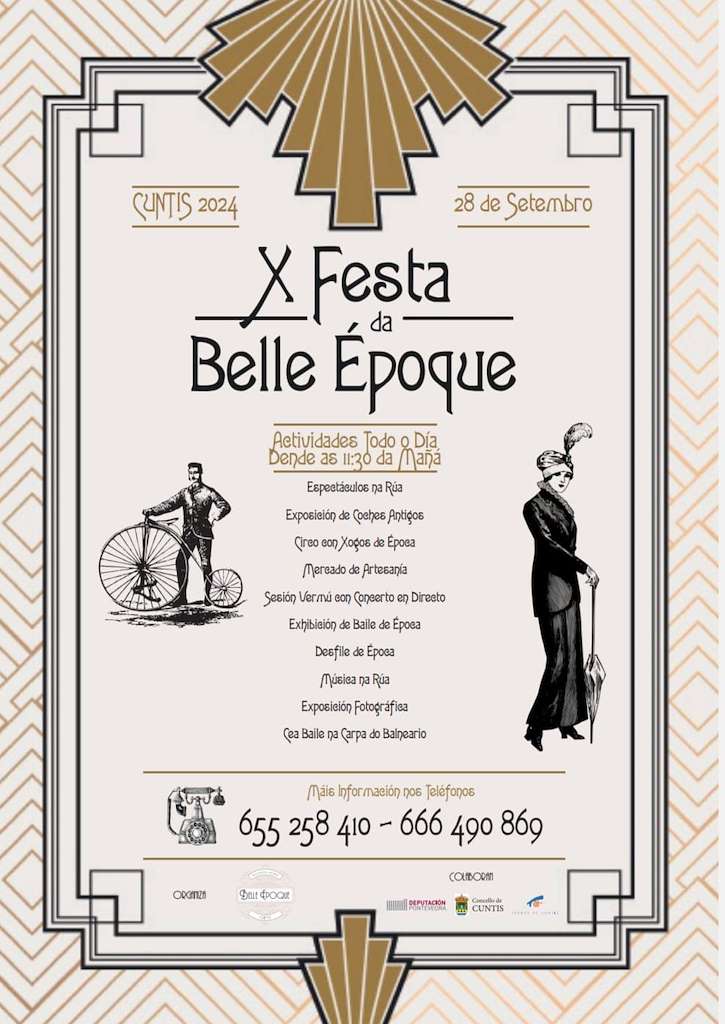 IX Festa da Belle Époque en Cuntis