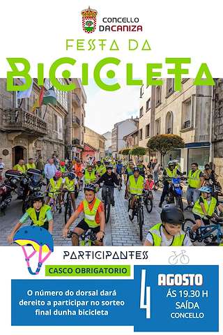 Fechas, información, programa, cartel, imágenes, mapa y ubicación de Festa da Bicicleta (2026)  en  A Caniza