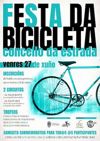 Fechas, información, programa, cartel, imágenes, mapa y ubicación de Festa da Bicicleta   en  A Estrada