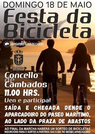 Fechas, información, programa, cartel, imágenes, mapa y ubicación de Festa da Bicicleta  en  Cambados