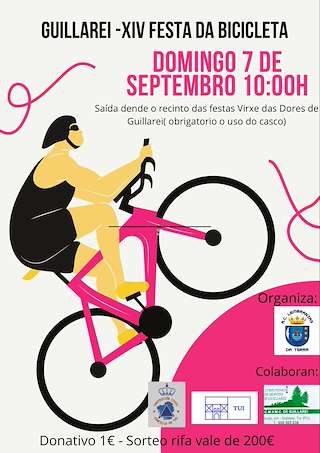 Fechas, información, programa, cartel, imágenes, mapa y ubicación de XIV Festa da Bicicleta de Guillarei   en  Tui