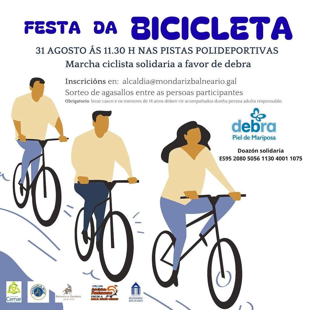 Festa da Bicicleta en Mondariz Balneario