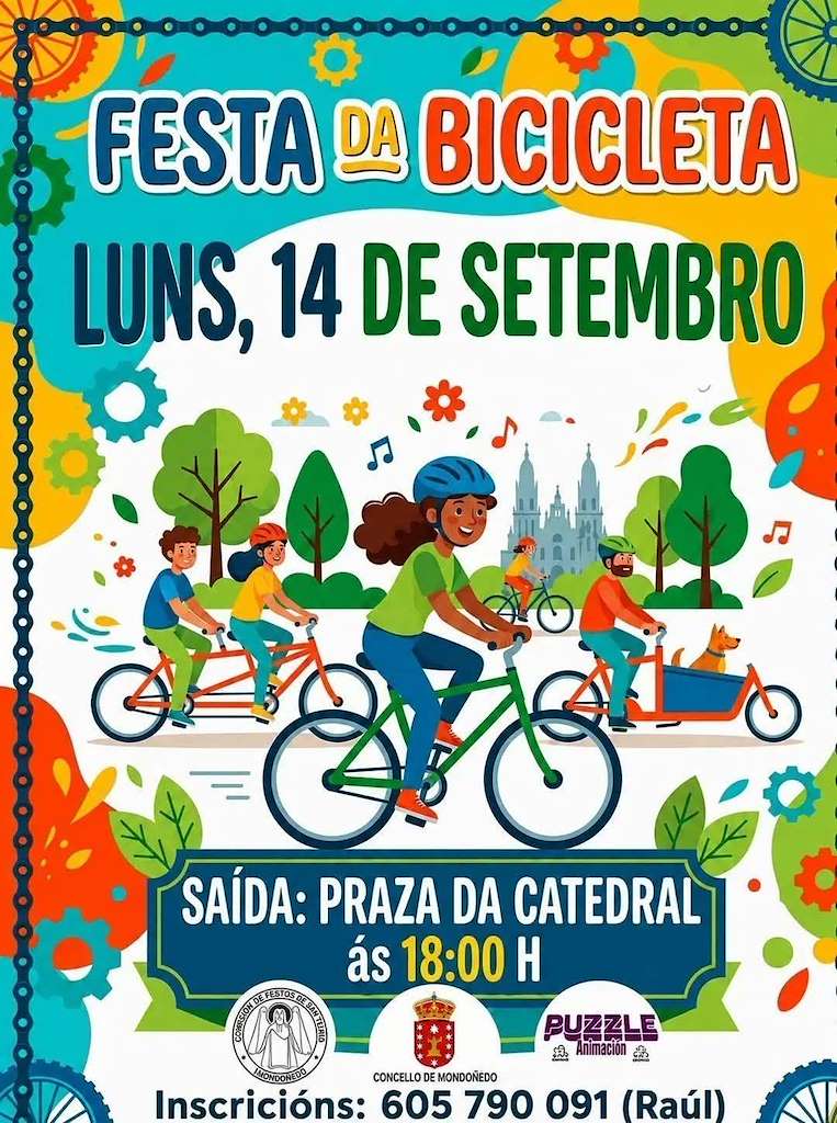 Festa da Bicicleta en Mondoñedo