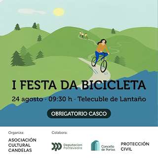 Fechas, información, programa, cartel, imágenes, mapa y ubicación de I Festa da Bicicleta   en  Portas