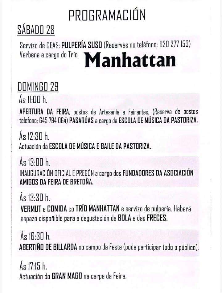 XV Festa da Bola de Liscos e das Freces de Bretoña en Pastoriza