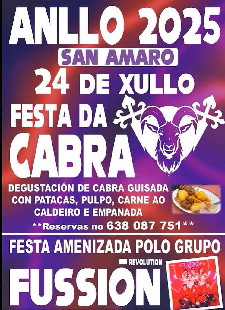 Festa da Cabra de Anllo en San Amaro