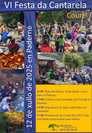 Fechas, información, programa, cartel, imágenes, mapa y ubicación de VI Festa da Cantarela  en  Paderne