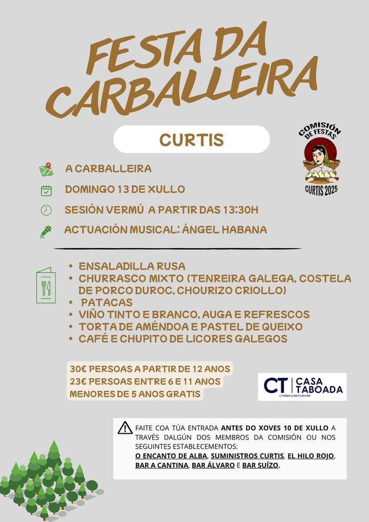 Festa da Carballeira en Curtis
