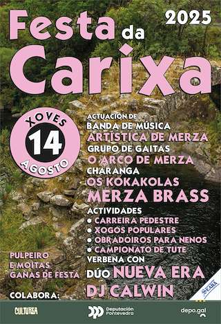 Fechas, información, programa, cartel, imágenes, mapa y ubicación de Festa da Carixa  en  Vila de Cruces