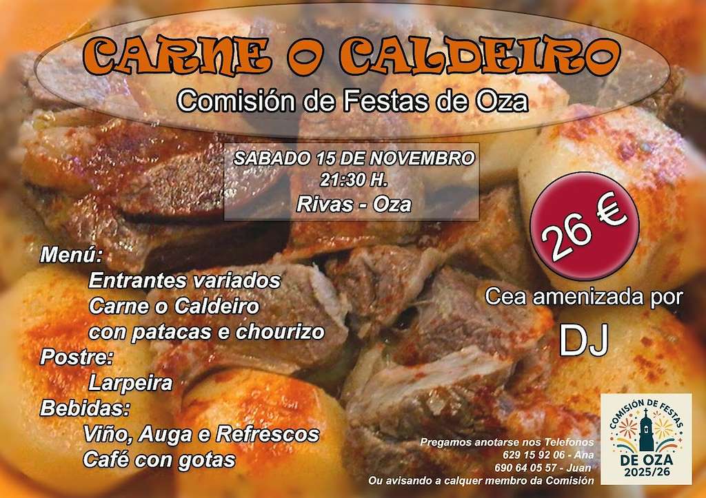 Festa da Carne ao Caldeiro (2025) en Oza Cesuras