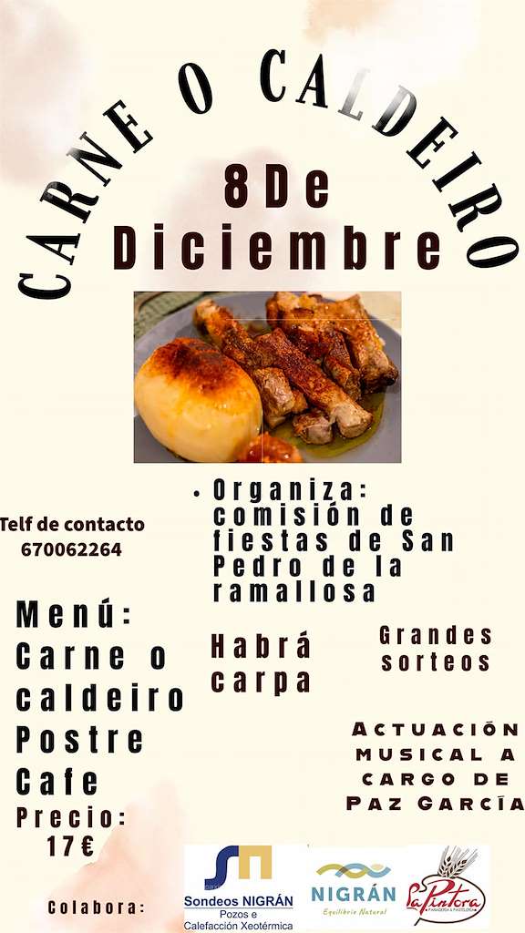 Festa da Carne ó Caldeiro da Ramallosa en Nigrán