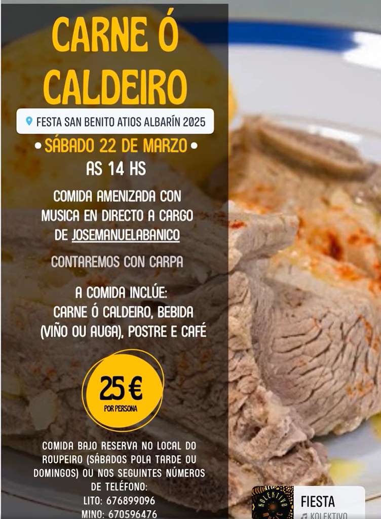 Festa da Carne ó Caldeiro de Albarín en O Porriño