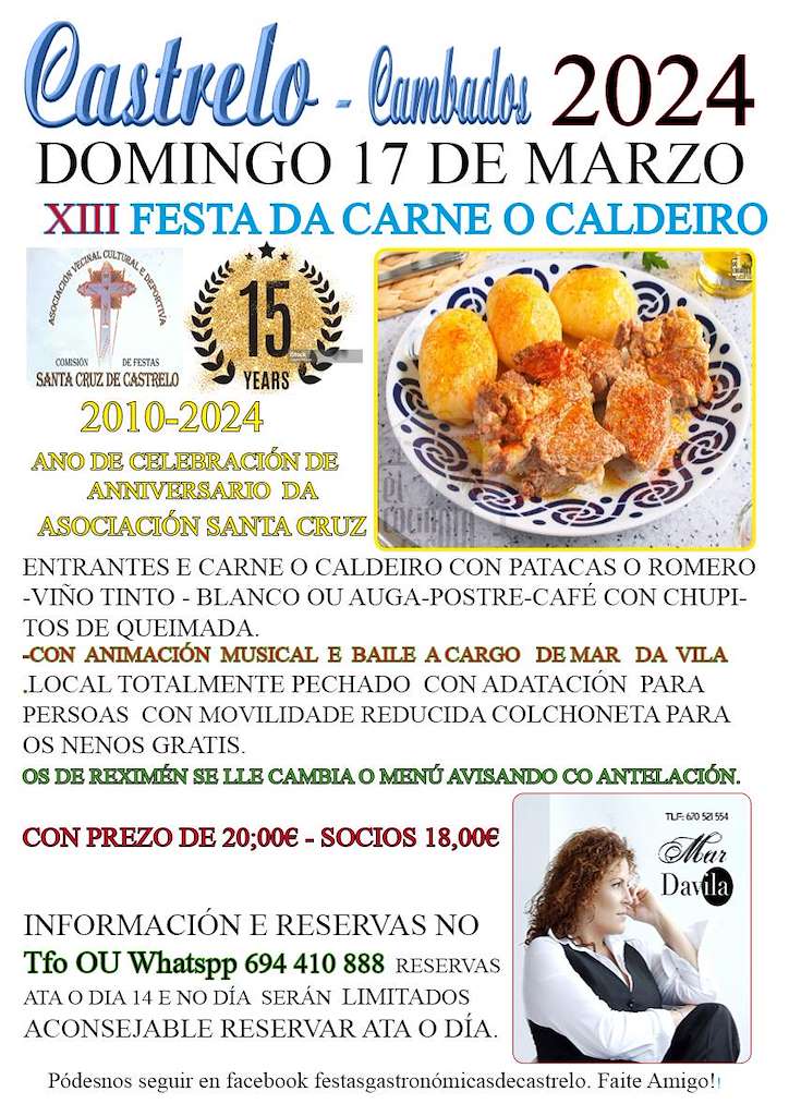 XIII Festa da Carne ó Caldeiro de Castrelo en Cambados