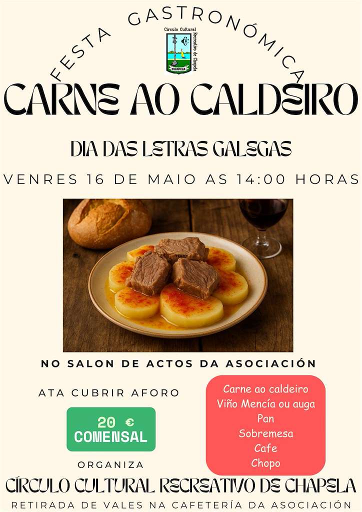 Festa da Carne ó Caldeiro de Chapela (2025) en Redondela