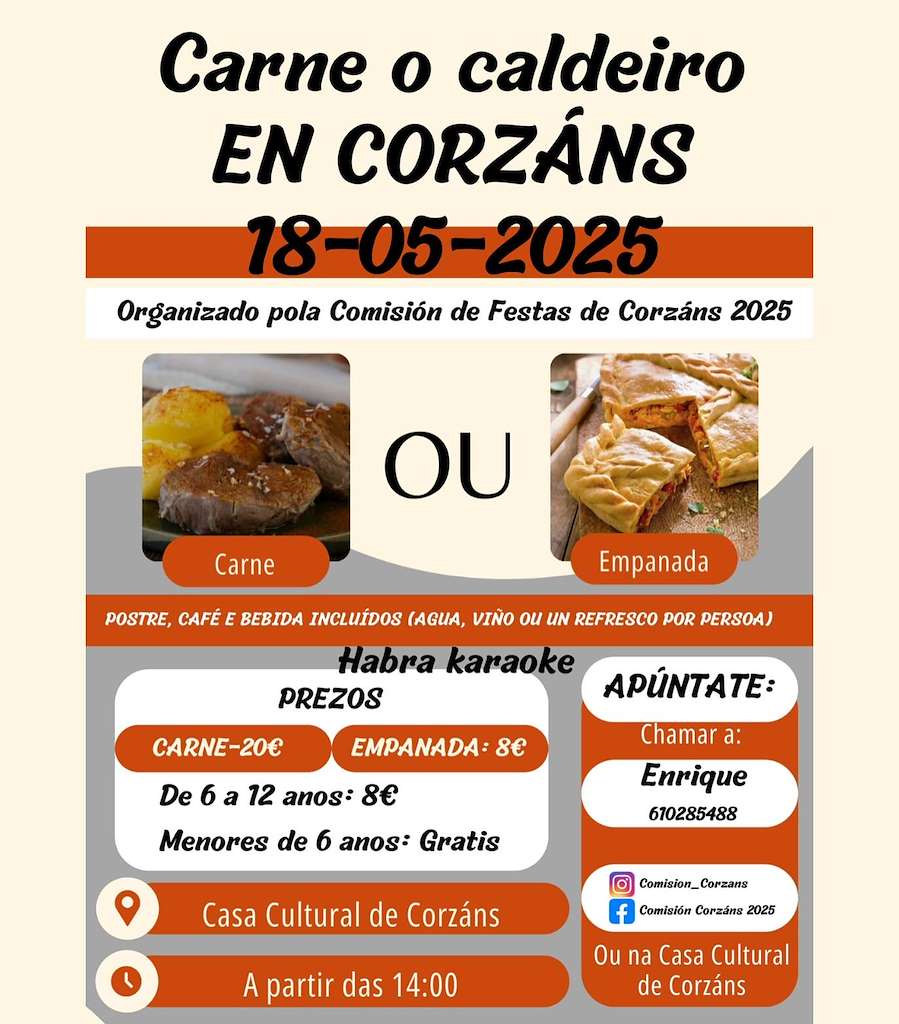 Festa da Carne ó Caldeiro de Corzáns (2025) en Salvaterra do Miño
