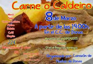 Fechas, información, programa, cartel, imágenes, mapa y ubicación de Festa da Carne ó Caldeiro de Donas  en  Gondomar