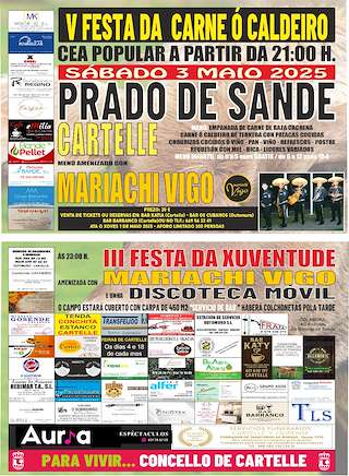 Fechas, información, programa, cartel, imágenes, mapa y ubicación de V Festa da Carne ó Caldeiro de Prado de Sande  en  Cartelle