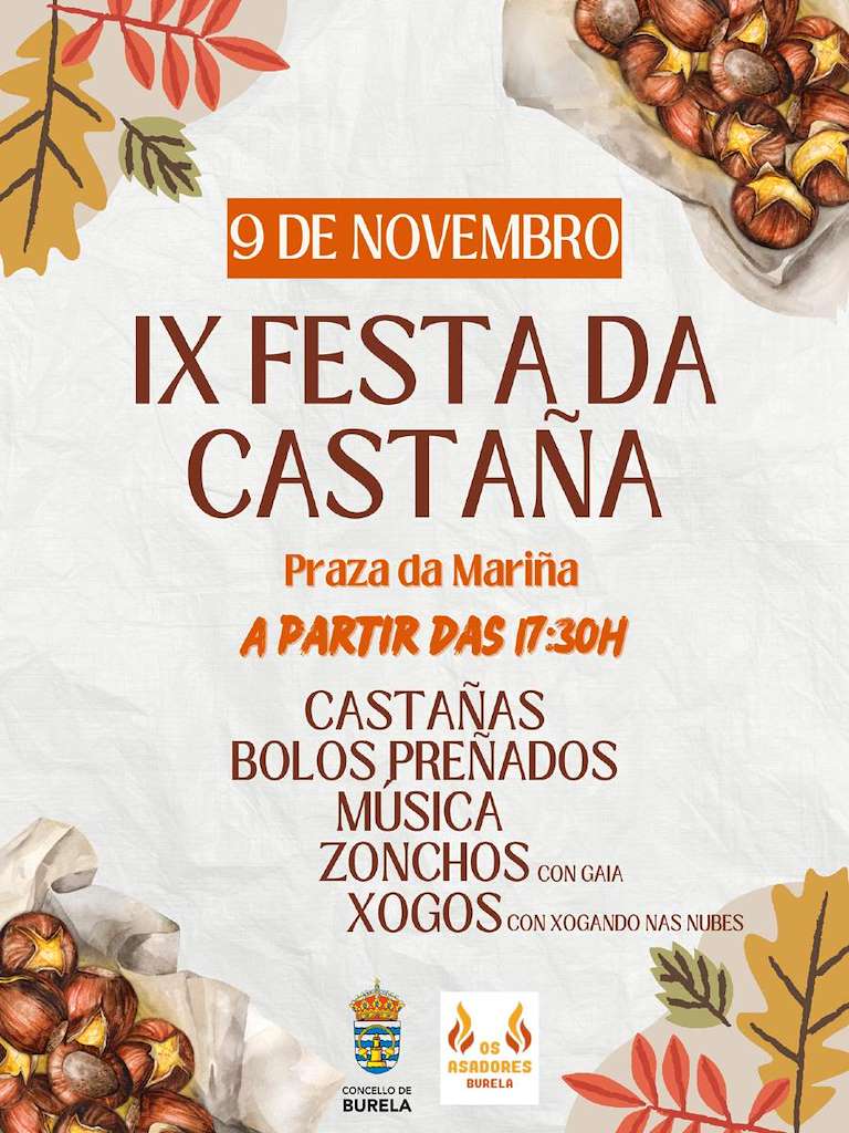 IX Festa da Castaña en Burela